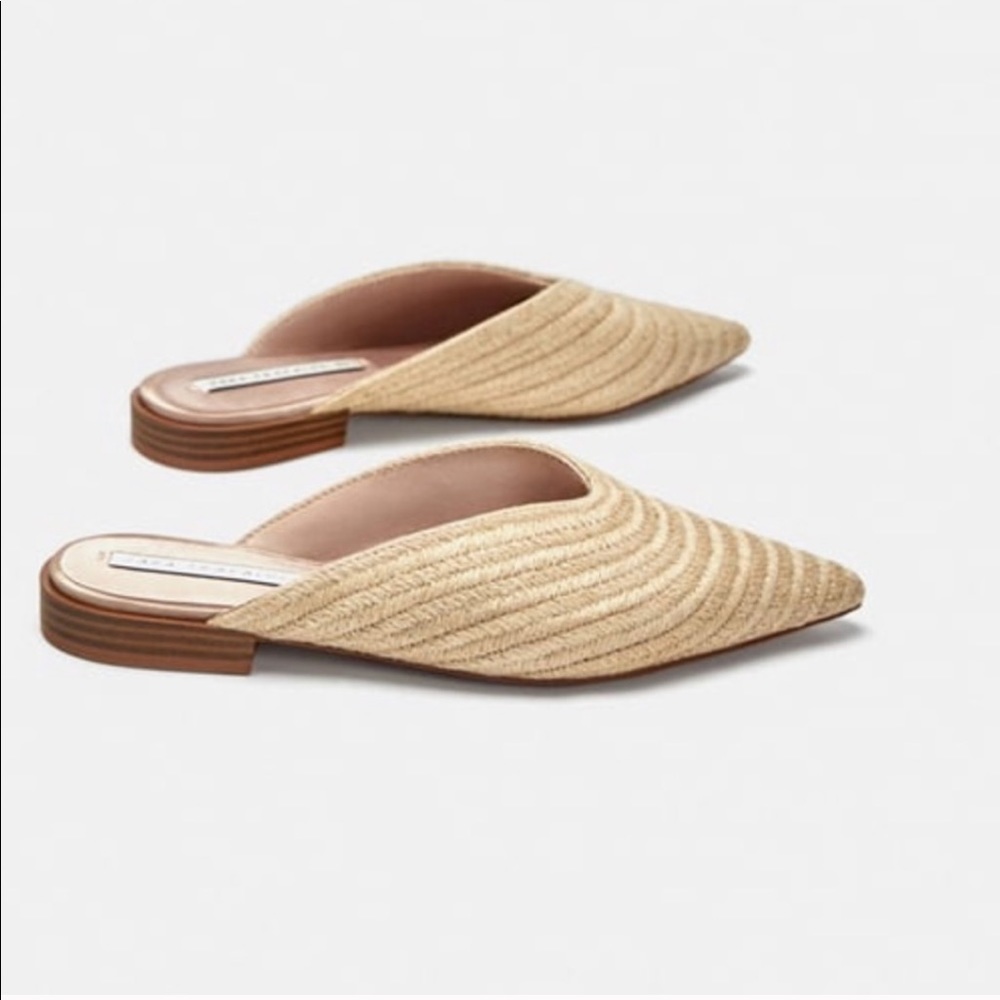 Zara braided mules. NWT